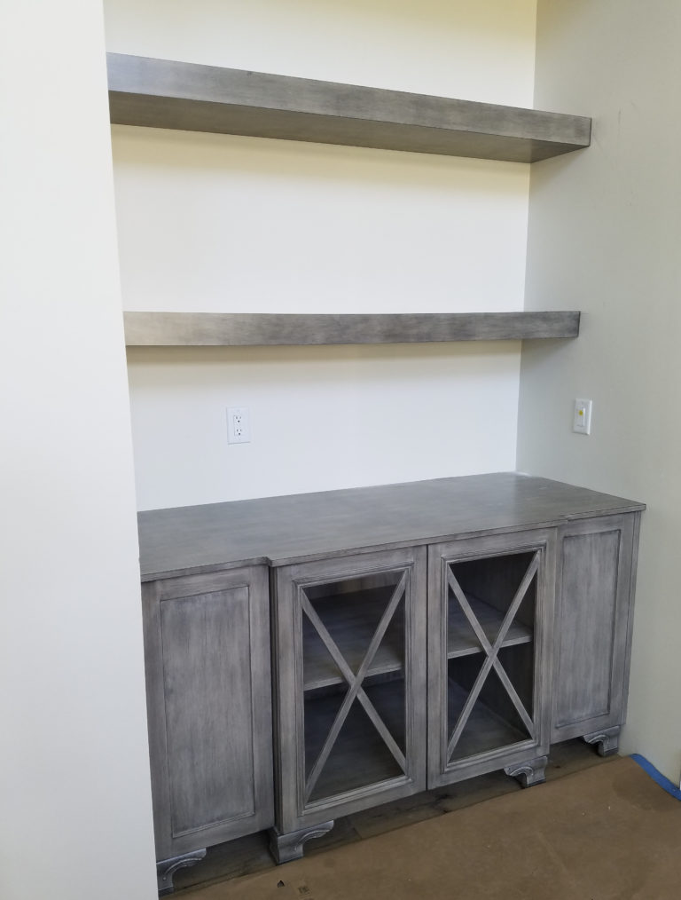 wet bar cabinetry